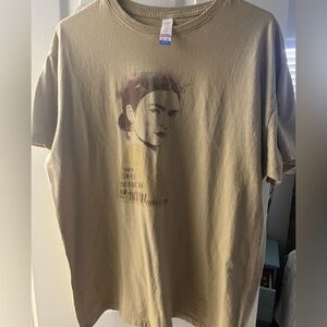 Tan Frida Kahlo Graphic Tee